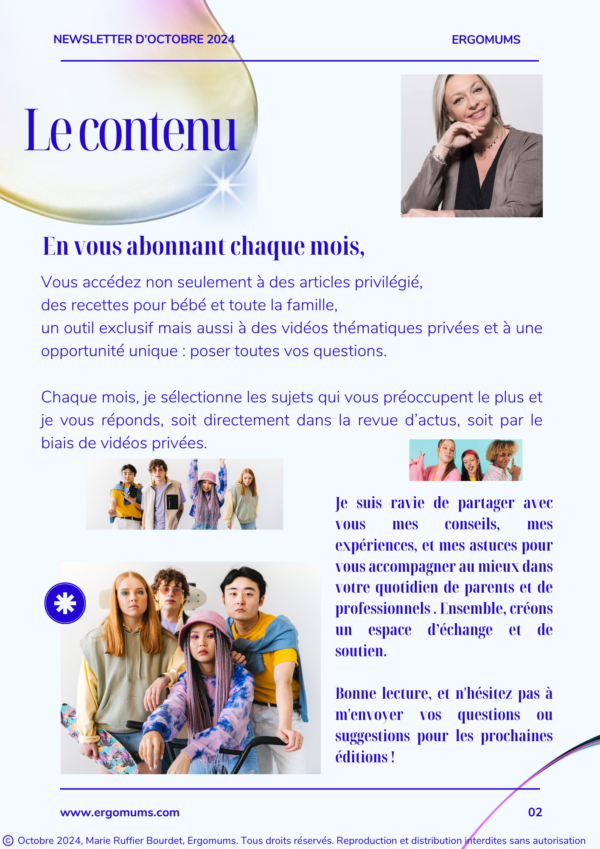 Newsletter d'octobre