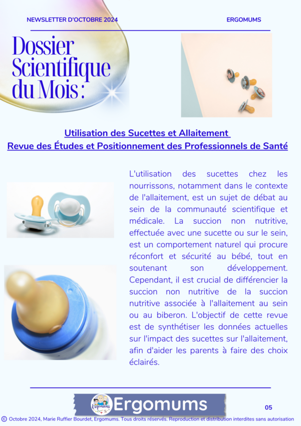 Newsletter d'octobre